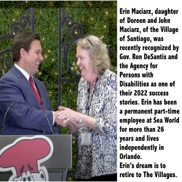 You are currently viewing Gov. DeSantis Congratulates Erin For Distinguished Career With SeaWorld Orlando.